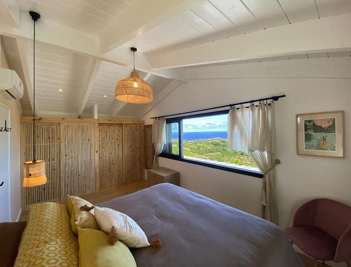 Chambre double avec vue mer